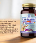 Solgar Kangavites Bouncin Berry Flavor - 120 Chewable Tablets - Complete Multivitamin & Mineral Formula For Children - Vegan Gluten Free