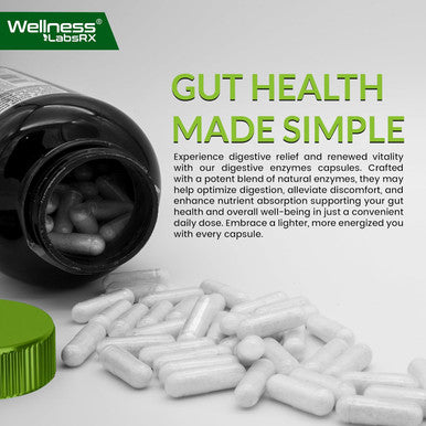 Digestive Enzymes With Probiotics And Prebiotics - 450Mg - 5 Billion Cfus - Pure Super Enzymes For Digestion Capsules - Digestive Enzymes For Women & Men Support Digestive & Gut Health - 120 Count
