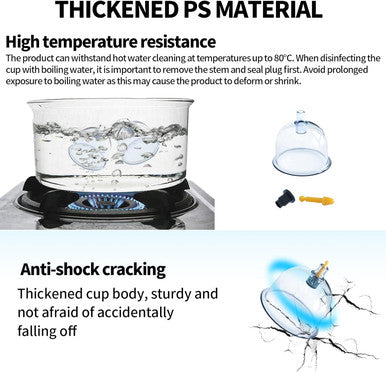 Cupping Kit For Massage Therapy - 32 Cups Professional Chinese Cupping Set With Magnetics, Vacuum Cupping Therapy Set For Cellulite Reduction Muscle Pain Relief With Manual Pump