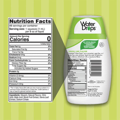 Sweetleaf Water Drops Lemon Lime Pack of 3