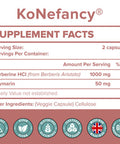 KoNefancy Berberine 1000Mg With Silymarin,High Absorption Berberine Hcl Supplements Plus Complex Formula,Vegan Capsules For Cardiovascular,120 Count (Pack Of 2)