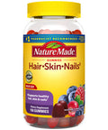 Nature Made Hair Skin & Nails Gummies With 2500 Mcg Of Biotin 150 Count