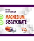 Hepatica Magnesium Bisglycinate 2000Mg Per Serving 120 Vegan Capsules, 3Rd Party Lab Tested, High Strength Supplement, Gluten And Gmo