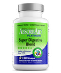 AbsorbAid Platinum Digestive Enzyme Support 120 vCaps, 12 Digestive Enzymes Plus 2 Probiotics for Maximum Relief