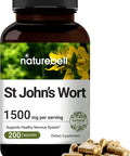 St Johns Wort Supplement 1500mg Per Serving with 2250mcg Hypericin 2 in 1 Formula St Johns Wort Complex 200 Capsules Promote Emotional Balance Joyful Mood Stress Response
