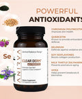 Clear Skin Supplement With Zinc For Adults, Formulated To Battle Hormonal Acne, Zinc Pills For Acne, Rosacea Skin Supplement, Zinc Supplements For Adult Acne - Anirva Clearderm