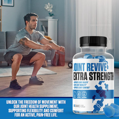 EPN Supplements Joint Revive Gummies | #1 Rated Joint Support Supplement For Joint Health, Mobility & Cartilage Support W/Glucosamine Sulfate & Vitamine E | Dairy & Keto Friendly For Men & Women - Gummies