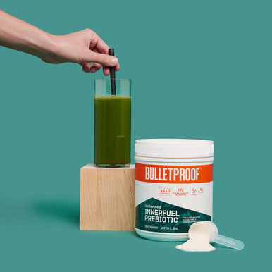 Bulletproof Duo Kit | Collagen Peptides Protein Powder For Skin, Bones And Joints 18G Protein, 17.6 Oz & Innerfuel Prebiotic Fiber Powder For Gut, Gas Relief, Digestive Health And Immune Support