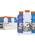 Gatorade Thirst Quencher Sports Drink, Variety Pack, 20oz Bottles, 12 Pack, Electrolytes for Rehydration