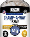 Kaya Naturals Cramp A Way Magnesium Glycinate Daily Supplement Formula