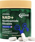 Nad Supplement, Nad Nicotinamide Riboside 900 Mg For Men And Women, Liposomal Nad+ Supplement With Nicotinamide Riboside, Resveratrol & Quercetin, Energy, Boost Nad+, 100 Capsules