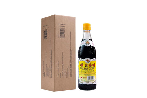 Gold Plum Chinkiang Vinegar, 18.6 fl oz Ã¢â‚¬â€œ Authentic Zhenjiang Black Vinegar, Traditionally Solid-State Fermented, Non-GMO, No Preservatives Added, Vegan Ã¢â‚¬â€œ Perfect for Dumpling Dipping, Salads, Sweet & Sour Ribs, and Braised Dishes