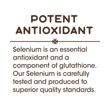 Nature's Way Selenium 200 mcg 100 Capsules
