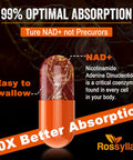 1300 Mg Liposomal Nad+ Supplement Highest Absorption Purest Nad Supplemet To Boost Nad+ Effetively Boosting Nad+ Supplement For Aging Defese, Cellular Energy, Longevity 60 Count