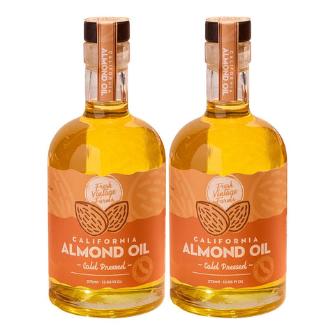 Fresh Vintage Farms 100% Undiluted Cold Pressed Walnut Oil | Wholesome & Nutritious Healthy Cooking Oil for Cooking, Baking, Grilling, Dipping, & Salads | Walnut Oil - 12.68 Fl Oz, Pack of 1