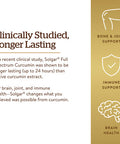 Solgar Full Spectrum Curcumin 105 Licaps Superior Absorption Brain Joint and Immune Health Vegan Gluten Free Non Gmo Dairy Free 105 Servings
