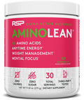 AminoLean Pre Workout Energy (Watermelon 30 Servings) with AminoLean Recovery Post Workout Boost (Tropical Island Punch 30 Servings)