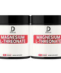 2 Packs - 60 Capsules - 2000Mg Magnesium L-Threonate Capsules - 144Mg Elemental Magnesium Per Serving