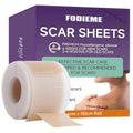 Silicone Scar Sheets (1.6''X60''Roll-1.5M) Reusable Silicone Scar Tape For Surgical Scars, Cesarean Section, Abdominal Retraction, Scar Removal, Scar Protrusion Removal.Waterproof.Waterproof Material