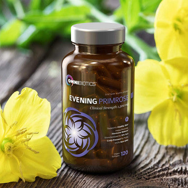 Organic Evening Primrose Oil | Clinical Strength 1,500 mg | 10% GLA | Cold-Pressed, Non-GMO | Hormone Balance for Women | Menopause and PMS Relief | 120 Vegan softgel Capsules