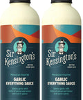 Sir Kensington's Everything Sauce Garlic Dressing Dip and Drizzle Keto Diet & Paleo Diet Certified Dairy Free Gluten Free Non- GMO Project Verified Shelf-Stable 8.3 oz
