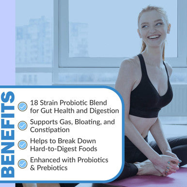 Instant Digest Maximum Strength Digestive Enzymes 60 Capsules