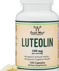 Double Wood Supplements Luteolin Supplement 100mg Servings 120 Capsules