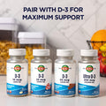 Kal Calcium Citrate 1000Mg, Calcium Supplements For Women And Men, Bone Health, Teeth, Nervous, Muscular & Cardiovascular System Support, Gluten And Lab Verified, 60 Servings, 180 Tablets