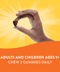 Nature'S Way Alive! Adult Premium Multivitamin Gummy, Full Vitamin B Complex, Supports Immune Health*, 90 Gummies