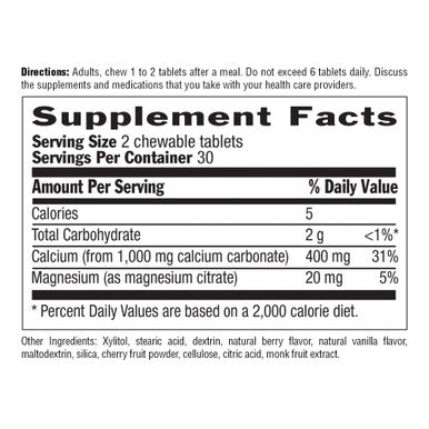 Country Life Acid Rescue Calcium Carbonate Clean Formula 1 000Mg Talc Free 60 Chewable Berry Flavor Tablets Sugar-Free Certified Gluten Free Certified Vegan Non-Gmo Verified