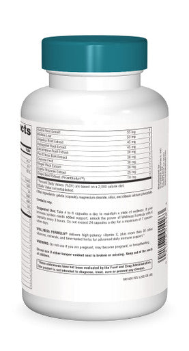 Source s Wellness Formula Bio-Aligned Vitamins & Herbal Defense For Immune System Support - Dietary Supplement & Immunity Booster - 240 Capsules