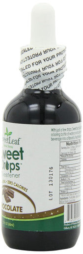 Sweetleaf Sweet Drops Liquid Stevia Sweetener Chocolate 2 Ounce (Pack of 2)