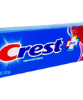 Crest Fluoride Cavity Protection Toothpaste 8.2 Ounce Regular Paste Bulk Toothpaste Prevents Cavities Before They Start (8 Pack)