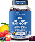 Eu Natural Urinary Harmony D Mannose Gummies for Urinary Tract Health D-Mannose & Hibiscus Cleanse Flush & Protect the Urinary System Potent Formula Drug 60 Berry Lemon Flavor Gummies 20 Day Supply