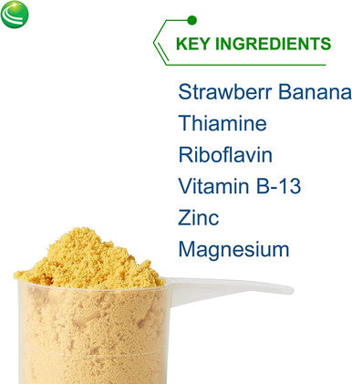 Nutra BioGenesis - UltraLean Strawberry Banana - Gluten Free Food Supplement Shake, Powdered Nutritional Beverage, Whey Based Nutrition - 1.4 Lb