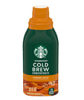 Starbucks Cold Brew Coffee Concentrate, Caramel Dolce Flavored Iced Coffee, 32 fl oz