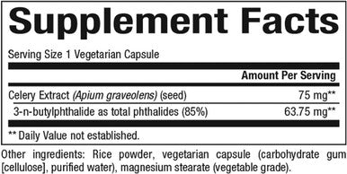 Celery Seed Extract by Natural Factors Herbal Supplement for a Healthy Circulatory System 120 Capsules