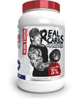 5% Nutrition Rich Piana Real Carbs + Protein | Clean Mass Gainer Protein Powder | Real Food Carbohydrate Fuel for Pre Workout/Post-Workout Recovery Meal | 3.2 lb, 22 Srvgs (Blueberry Cobbler)