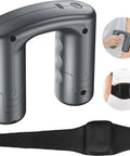 Back Massager For Pain Relief Deep Tissue, Massage Gun- Cellulite Massager For Relax With 5 Speed Levels, Wearable Electric Massager On Whole Body Part, Massage Waist, Thigh, Calf, Back Grey