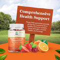 Natures Craft Bundle of Multivitamin Gummies for Women & Men and Vitamin D3 Immune Support Gummies - with Perfect Blend of Vitamin A C D E B 12 & Zinc Biotin - for Bone Strength Heart Health