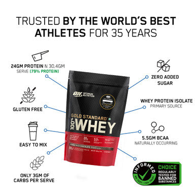 Optimum Nutrition Gold Standard 100% Whey Vanilla 453 G