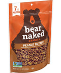 Bear Naked Granola, Breakfast Snacks, Peanut Butter, 12oz Bag (1 Bag)