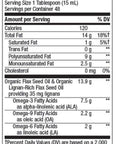 Nature'S Way Organic Flax Oil Super Lignan, Cold-Pressed, And Unrefined, 24 Fl Oz