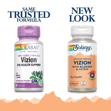 Solaray Vizion Bilberry Special Formula (42 mg) 90 Count