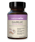 Naturewise Garlic Odorless Softgels 1500Mg Support Teeth & Immune System Health With Antioxidants & Bee Pollen | Garlic Clove Sup
