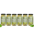 Sonoma Gourmet Creamy Alfredo Pasta Sauce, Made with Real Cream & Aged Parmesan, No Sugar Added, No Seed Oils, Egg Free, 15.5 oz Jars (Pack of 6)