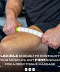Massage Stick 14" Flexible Handheld Spindle Massage Roller - Full Body Muscle Recovery & Myofascial Release (Small - 14" Massage Stick)