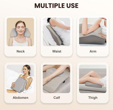Back Massager For Pain Relief Deep Tissue, Shiatsu Back And Neck Massager With Soothing Heat, Vibration Kneading Massager Pillow For Neck Shoulder Back, Gifts For Women Mom