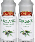 Pompeian USDA Certified Organic Smooth Extra Virgin Olive Oil Non-Stick Cooking Spray, First Cold Pressed, Delicate Flavor, Perfect for Sauteing & Stir-Frying, No Propellants, 5 FL. OZ., Single Bottle