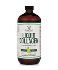 Double Wood Supplements Liquid Collagen 2500mg of Hydrolyzed Bovine Collagen Type 1 3 and Grassfed 32 Servings for Women and Men 30 mcg of Biotin Sugar Free Pear Flavor